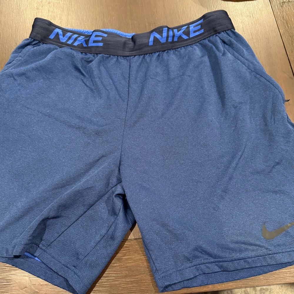 Nike Men's Large Blue Athletic Shorts